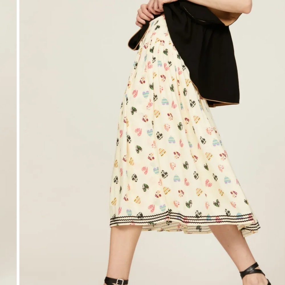 Hofmann Copenhagen Printed Midi Skirt